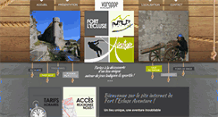 Desktop Screenshot of fort-lecluse-aventure.com
